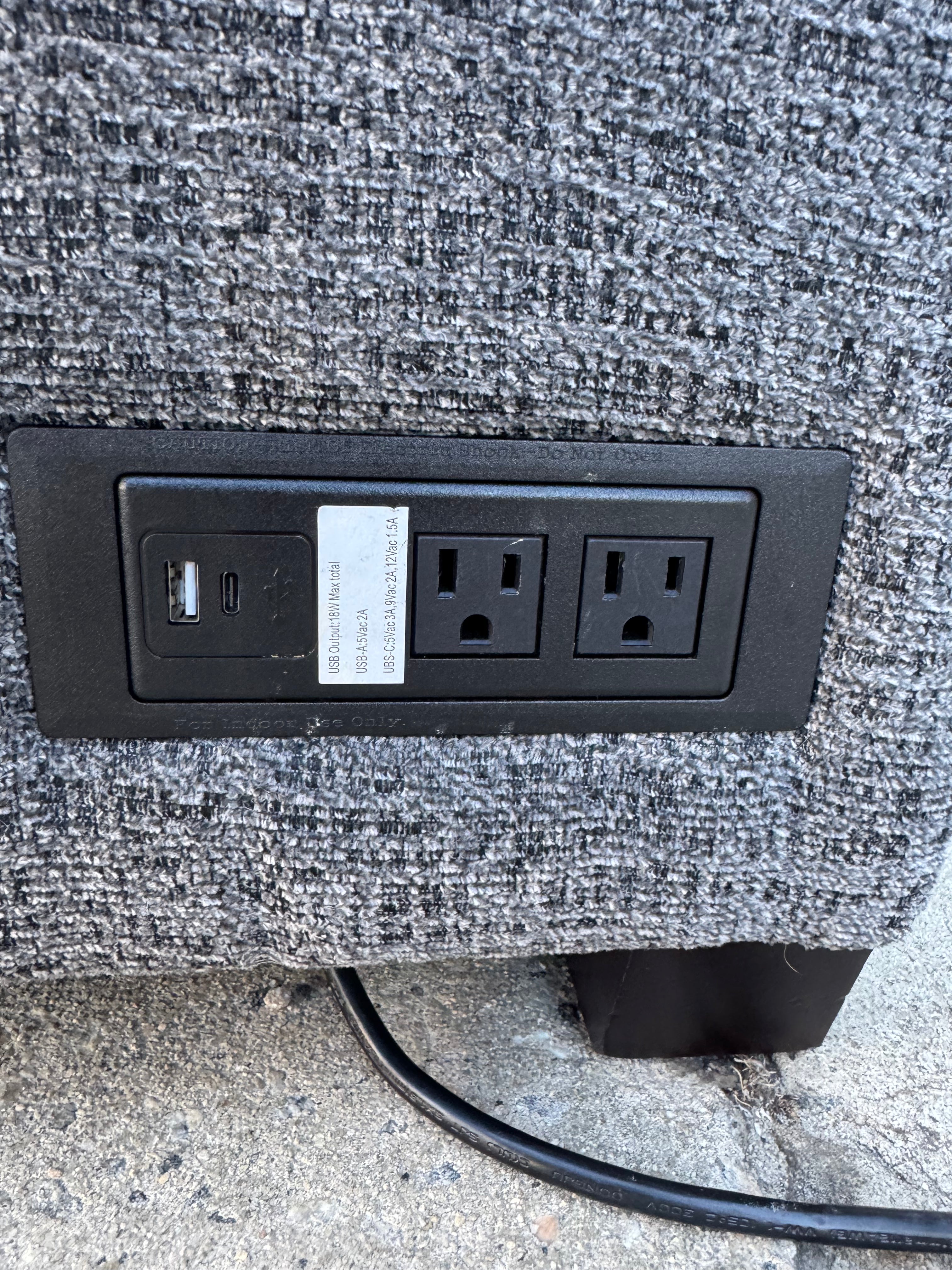 Coddle Aria Sleeper Sectional w/reversible storage chaise